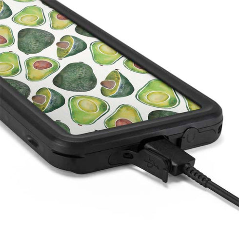 Cat Coq Avocados Galaxy S20 Waterproof Case