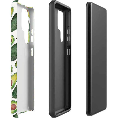 Cat Coq Avocados Galaxy S22 Ultra Pro Case