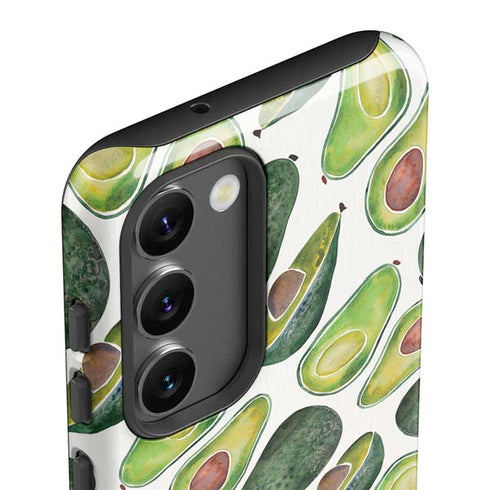 Cat Coq Avocados Galaxy S23 Plus Pro Case