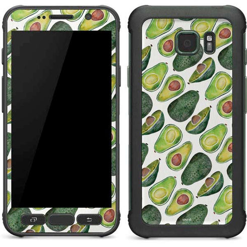 Cat Coq Avocados Galaxy S7 Active Skin