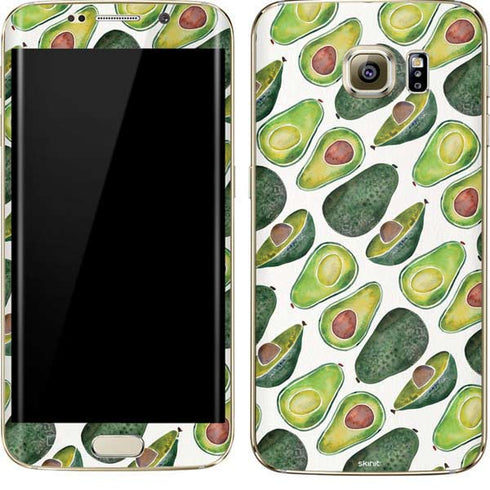 Cat Coq Avocados Galaxy S7 Edge Skin
