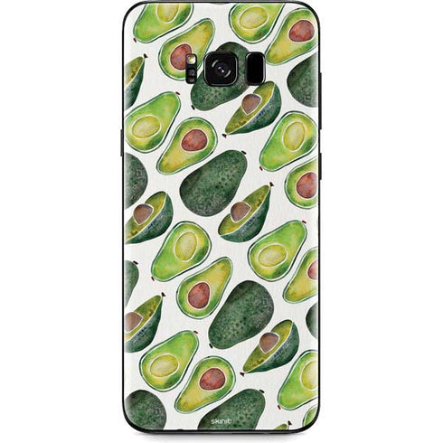 Cat Coq Avocados Galaxy S8 Skin