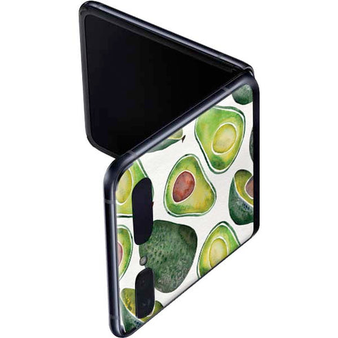 Cat Coq Avocados Galaxy Z Flip Skin
