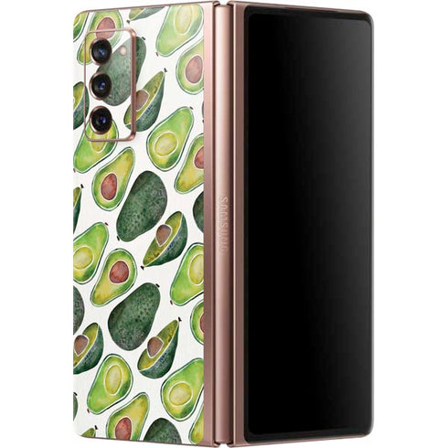 Cat Coq Avocados Galaxy Z Fold2 5G Skin