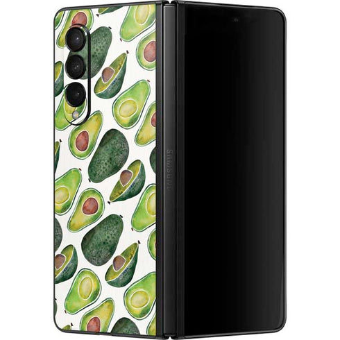 Cat Coq Avocados Galaxy Z Fold3 5G Skin