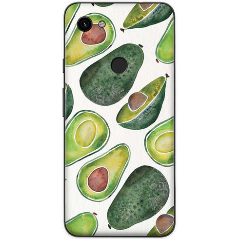 Cat Coq Avocados Google Pixel 3a Skin