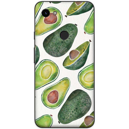 Cat Coq Avocados Google Pixel 3a XL Skin