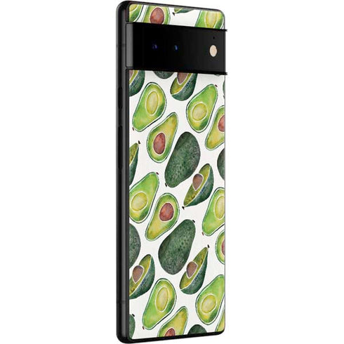 Cat Coq Avocados Google Pixel 6 Skin