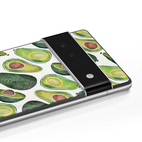 Cat Coq Avocados Google Pixel 6 Skin