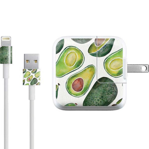Cat Coq Avocados iPad Charger (10W USB) Skin