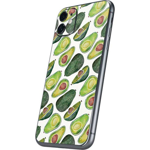 Cat Coq Avocados iPhone 11 Skin