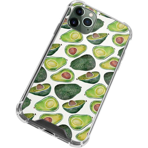 Cat Coq Avocados iPhone 12 Pro Clear Case