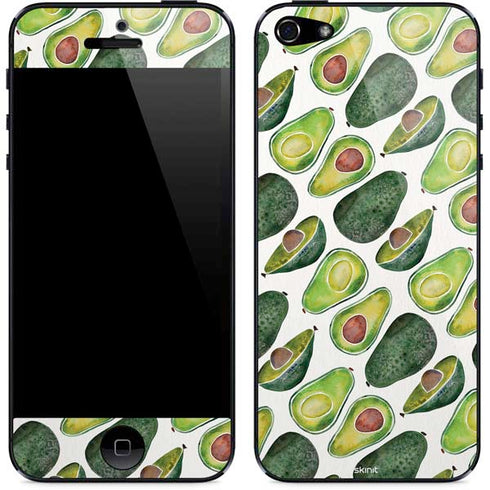 Cat Coq Avocados iPhone 5/5s/5SE Skin