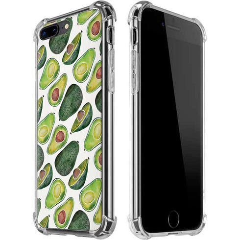 Avocados by Cat Coq iPhone 7/8 Plus Clear Case