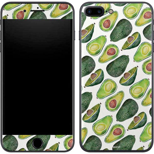 Cat Coq Avocados iPhone 8 Plus Skin