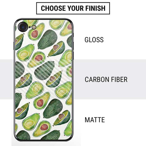 Cat Coq Avocados iPhone SE (2nd & 3rd Gen) Skin