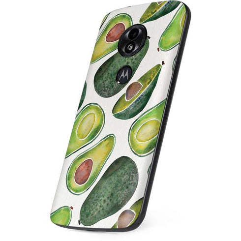 Cat Coq Avocados Moto E5 Play Skin