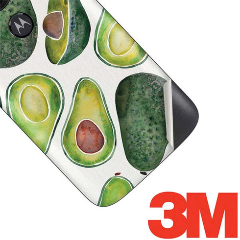 Cat Coq Avocados Moto E5 Play Skin