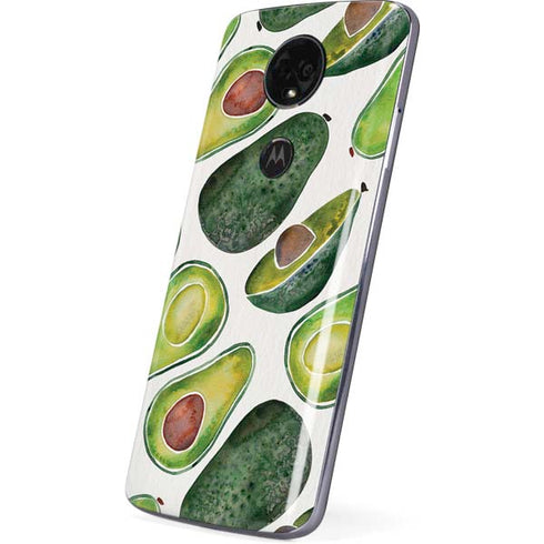 Cat Coq Avocados Moto E5 Plus Skin