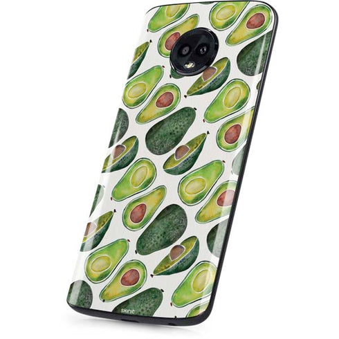 Cat Coq Avocados Moto G6 Skin