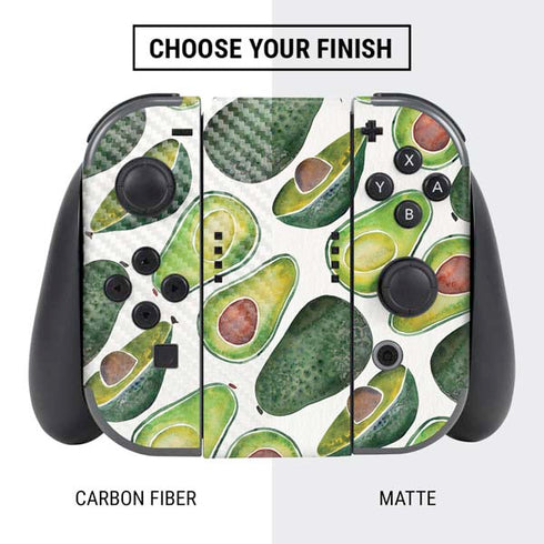 Cat Coq Avocados Nintendo Switch Bundle Skin