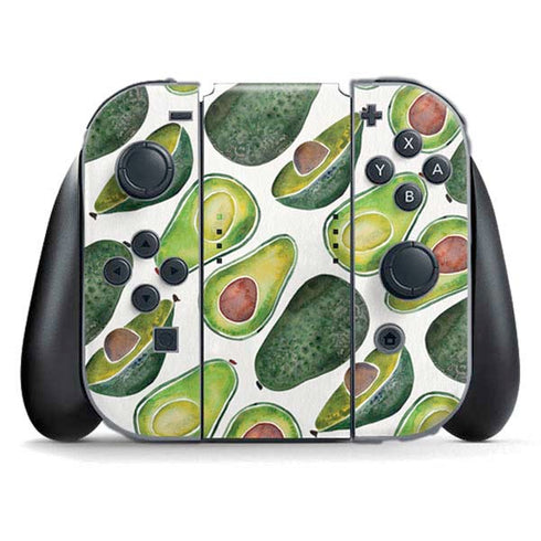 Avocados by Cat Coq Nintendo Switch (2017-2021) Joy-Con Controller Skin