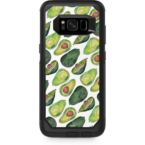 Cat Coq Avocados Otterbox Commuter Galaxy Skin