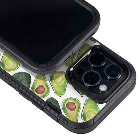 Avocados by Cat Coq Otterbox Defender iPhone Skin
