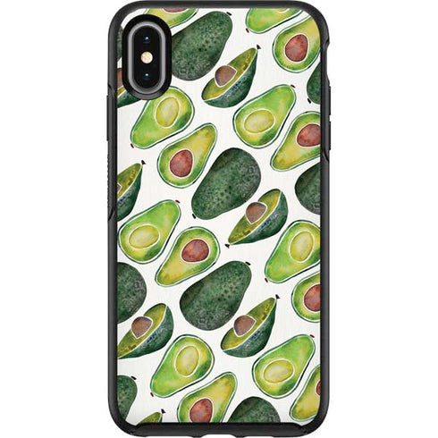Cat Coq Avocados Otterbox Symmetry iPhone Skin