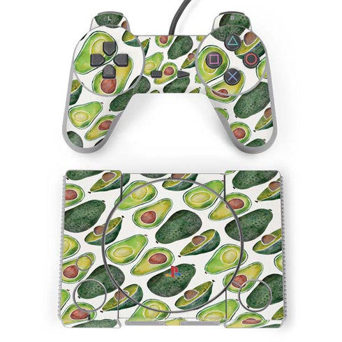Cat Coq Avocados PlayStation Classic Bundle Skin