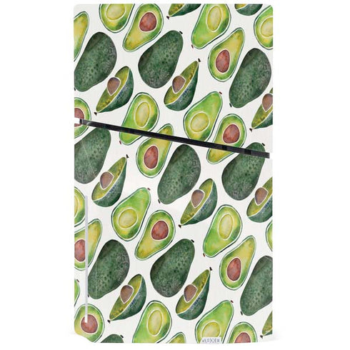 Avocados by Cat Coq PS5 Slim Disk Console Skin