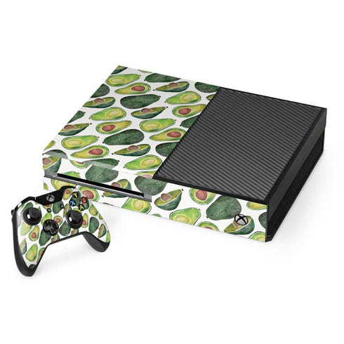 Cat Coq Avocados Xbox One Console and Controller Bundle Skin