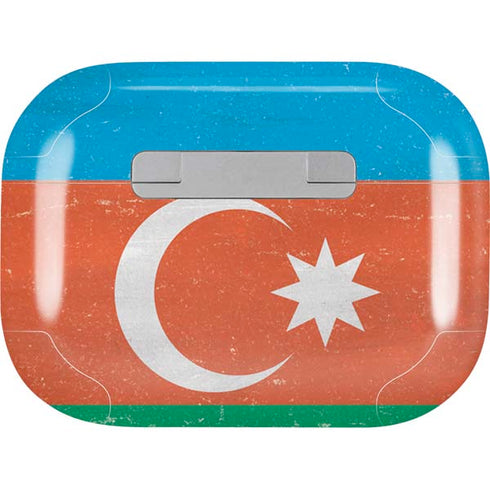 Azerbaijan Flag Distressed AirPods Pro 2nd Gen Skin