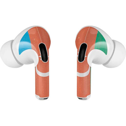 Azerbaijan Flag Distressed AirPods Pro 2nd Gen Skin