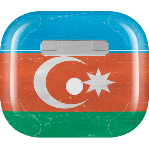 Azerbaijan Flag Distressed Apple AirPods (3rd Gen 2021) Skin