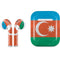 Azerbaijan Flag Distressed Apple AirPods Skin