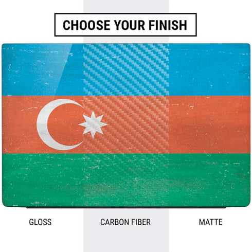 Azerbaijan Flag Distressed Dell Vostro Skin