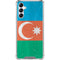 Azerbaijan Flag Distressed Galaxy A15 5G Clear Case