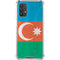 Azerbaijan Flag Distressed Galaxy A32 5G Clear Case