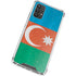 Azerbaijan Flag Distressed Galaxy A32 5G Clear Case