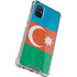 Azerbaijan Flag Distressed Galaxy A51 5G Clear Case