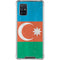 Azerbaijan Flag Distressed Galaxy A71 5G Clear Case