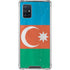 Azerbaijan Flag Distressed Galaxy A71 5G Clear Case