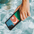 Azerbaijan Flag Distressed Galaxy Note 10 Waterproof Case