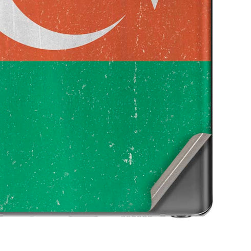 Azerbaijan Flag Distressed Galaxy Note20 5G Skin