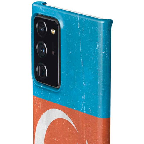 Azerbaijan Flag Distressed Galaxy Note20 Ultra 5G Lite Case
