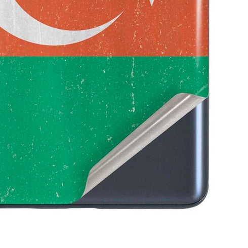 Azerbaijan Flag Distressed Galaxy S20 Fan Edition Skin