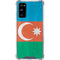Azerbaijan Flag Distressed Galaxy S20 FE Clear Case