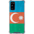 Azerbaijan Flag Distressed Galaxy S20 FE Clear Case