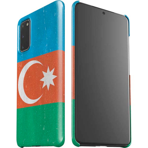 Azerbaijan Flag Distressed Galaxy S20 Lite Case